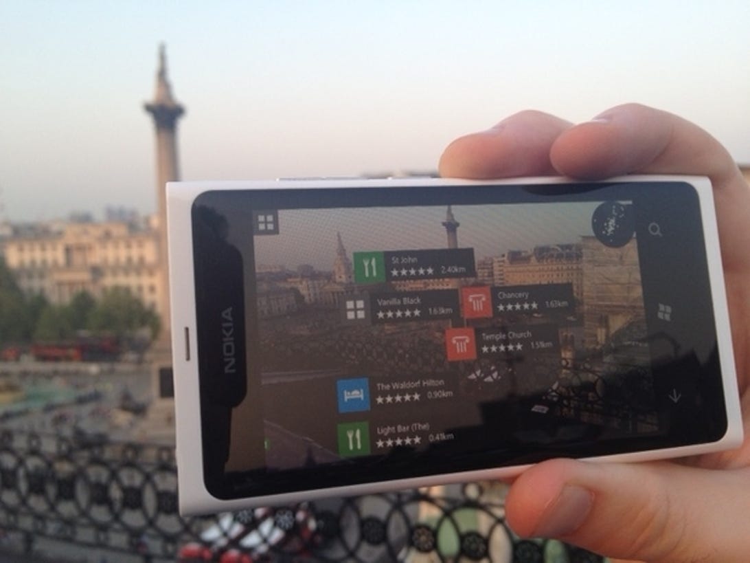 Nokia City Lens: Realidad aumentada para la gama Lumia