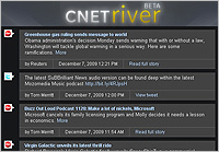 Click to visit CNET River