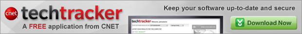 CNET TechTracker - Keep your software up to date.  Free download