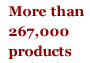More than 267,000 products