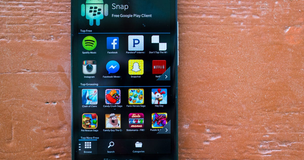 Install Snap On Blackberry 10 For Unlimited Android App Access Cnet