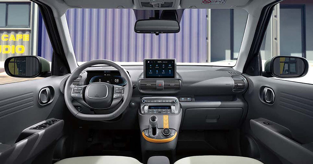 Here's the adorable Hyundai Casper's interior -- so cute
South Korea's President ordered one - Roadshow