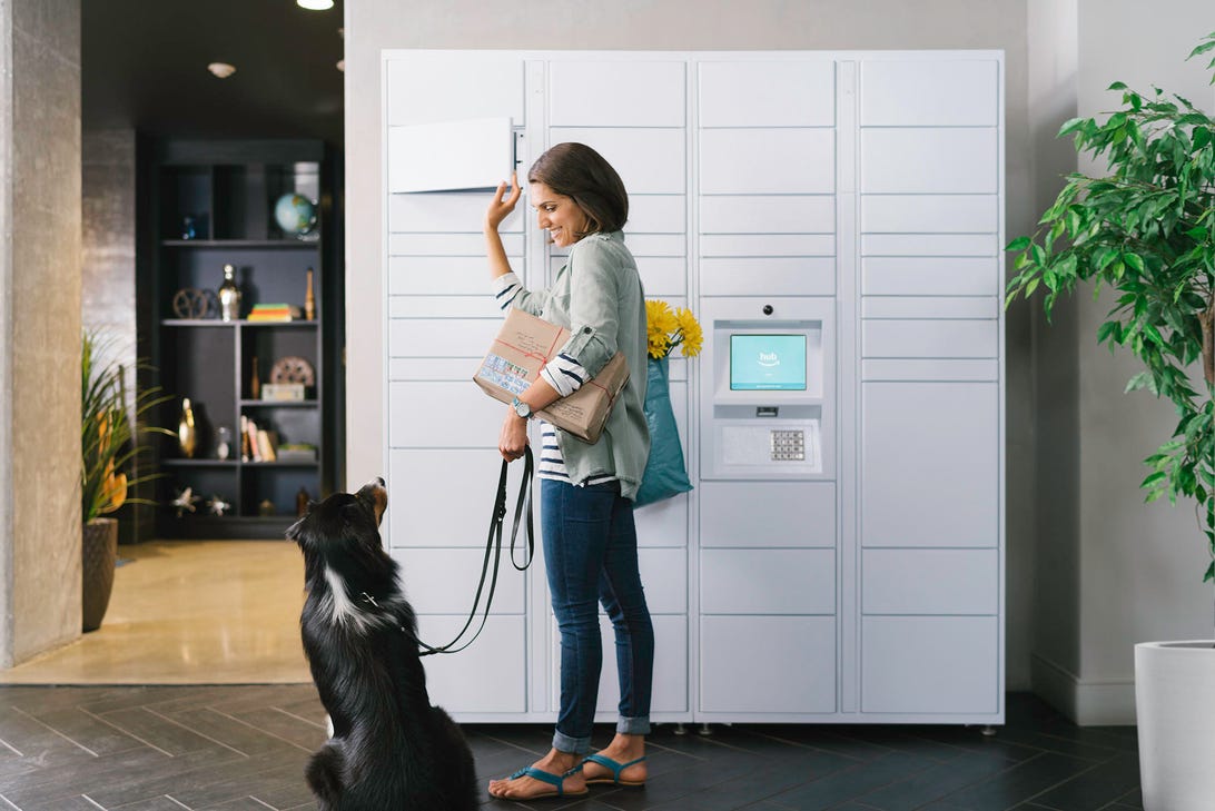 Amazon creates Amazon Hub brand for locker, pickup point services