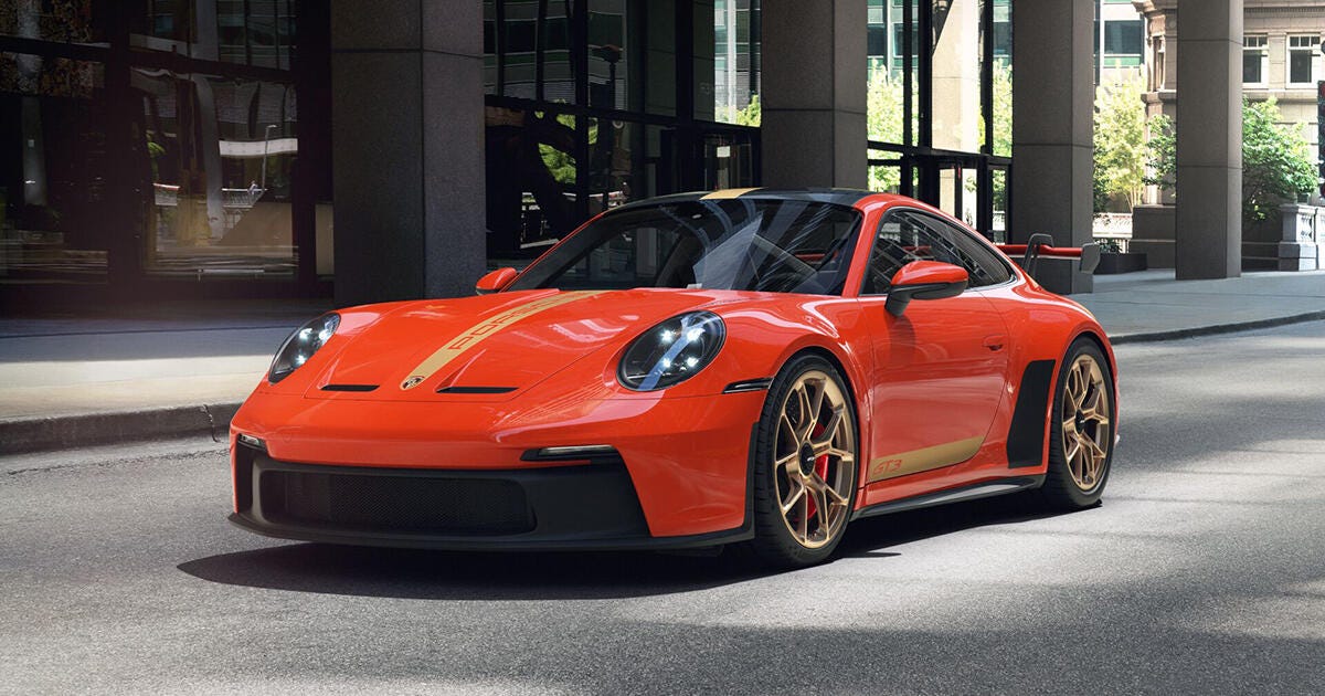 Porsche S Online 911 Gt3 Configurator Lets You Create Your Dream Key Fob Floor Mats And Owner S Manual Pouch Roadshow