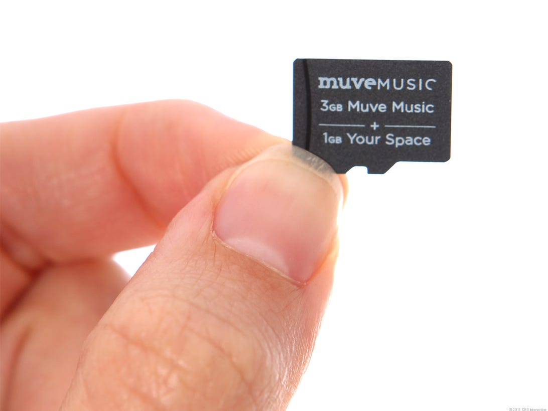 Muve Music microSD card