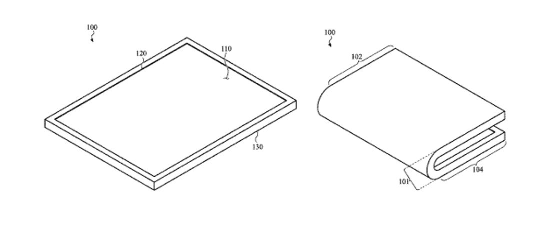 Apple patent for foldable display