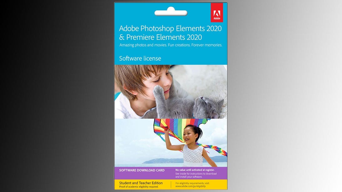 Teachers and students take note: Get Adobe Photoshop Elements and Premiere Elements for just 