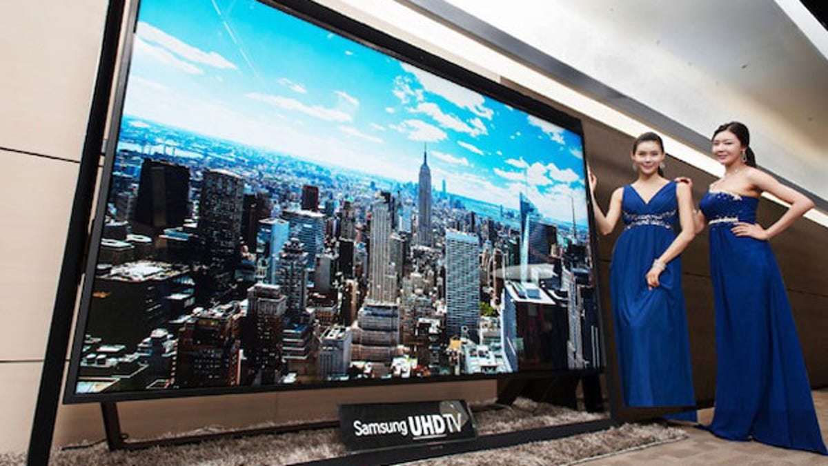 Samsung 110 Inch Ultra Hd Tv Is World S Largest On Sale Now Cnet