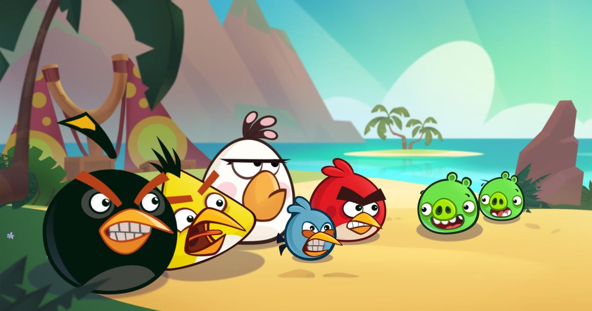 Angry Birds Reloaded brings slingshot madness to Apple Arcade - CNET
