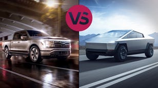 Video: See the essential differences between the electric F-150 Lightning and Tesla Cybertruck