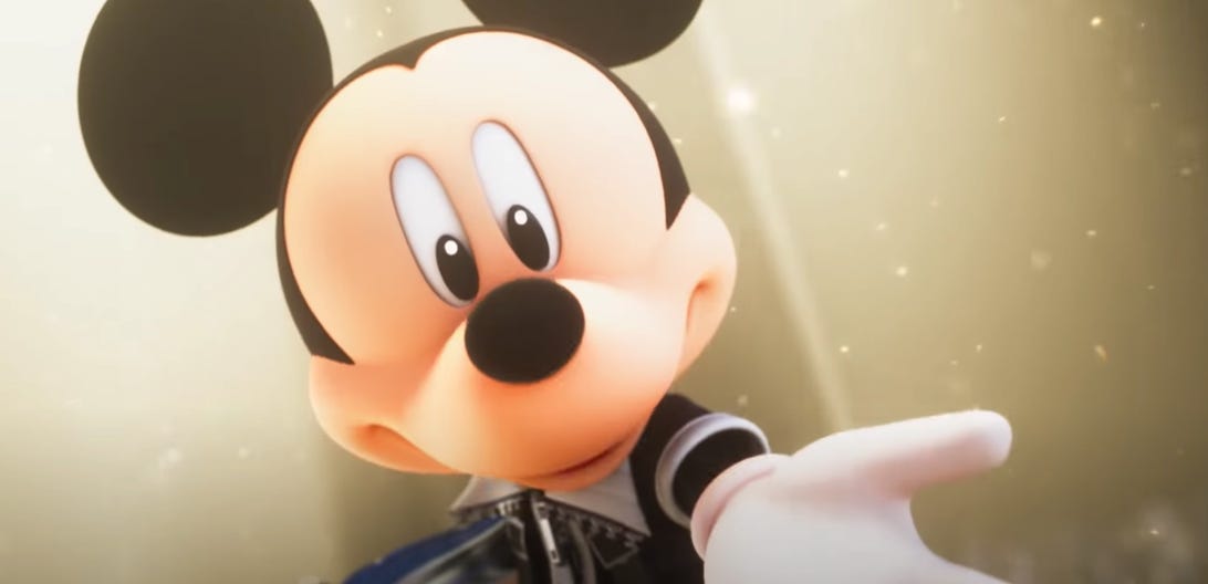 Mickey Mouse in Kingdom Hearts