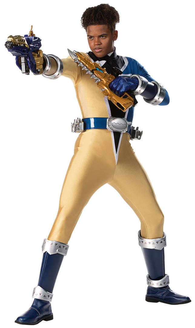 Jordon Fite as the Gold Ranger