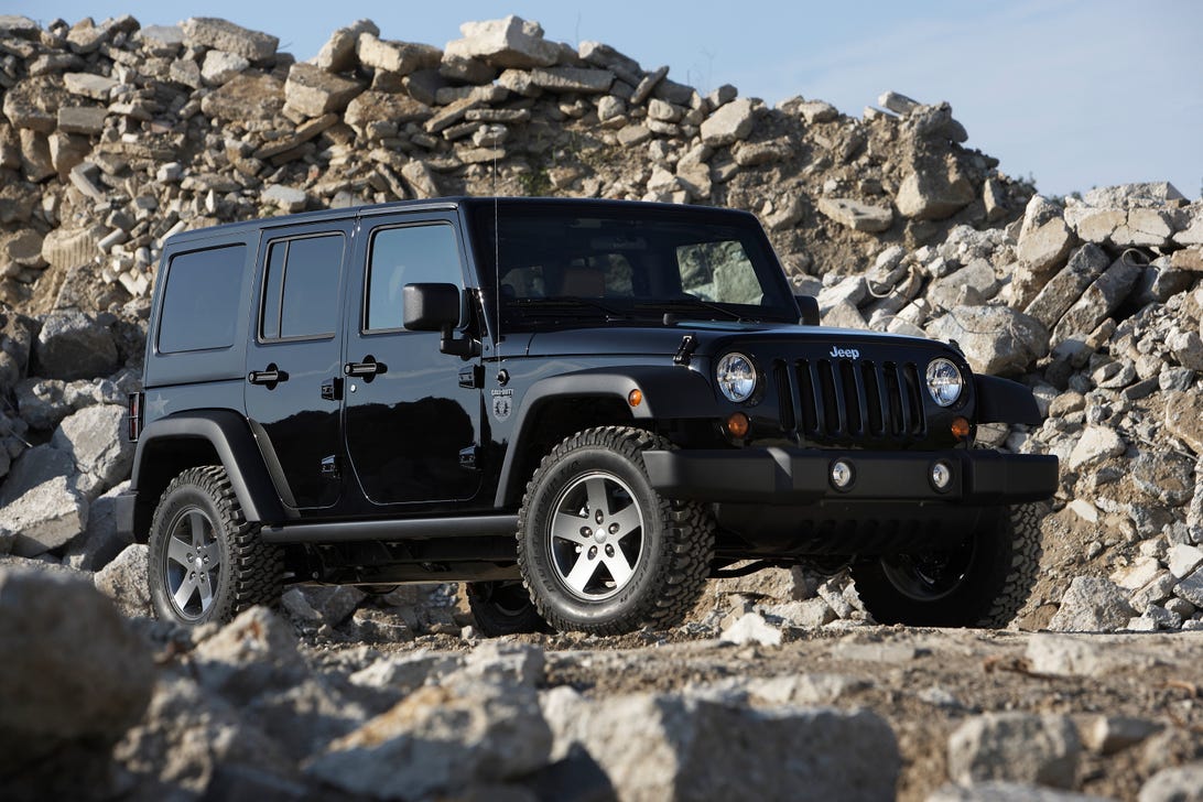 Jeep Wrangler Black Ops edition