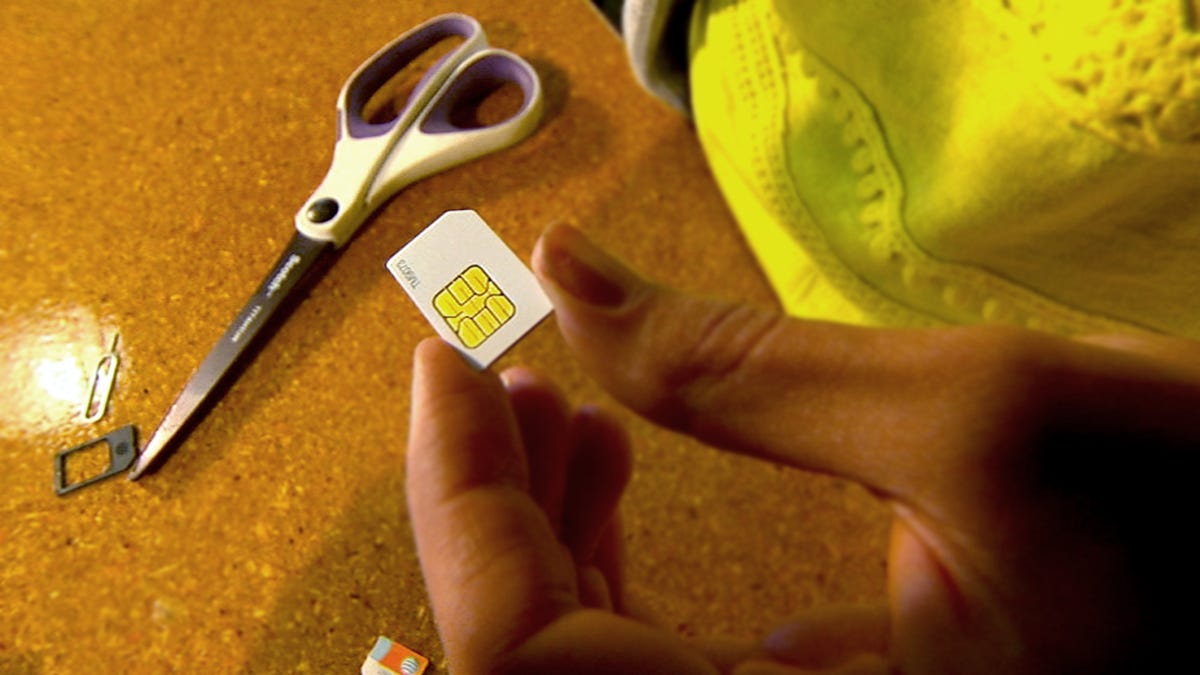 How to cut your own micro-SIM card - CNET With Sim Card Cutter Template