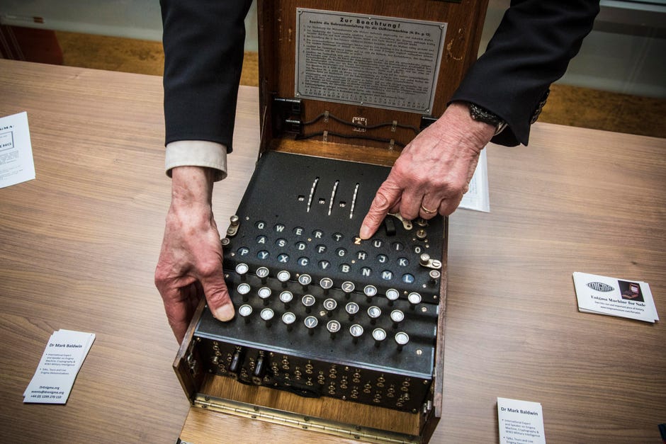 Enigma Machines Build Complex Codes But Can T Even Add Two To Two Cnet