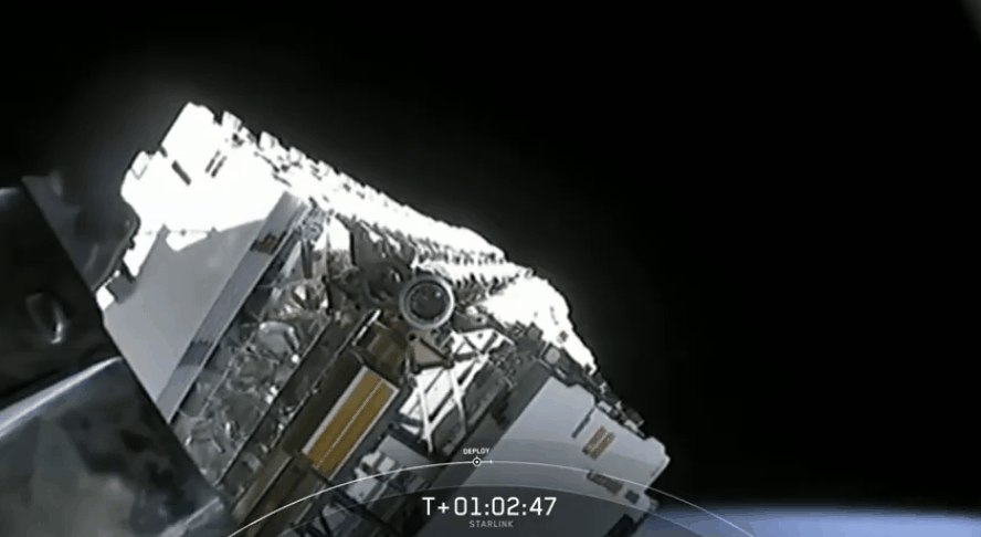 そして衛星は飛び立った（提供：SpaceX）