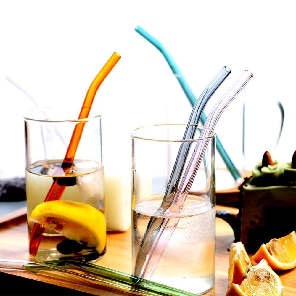 Reusable Silicone Drinking Straws Openable & Washable Silicone Straws Easy  to Clean,Straight Smoothie Straws Reusable BPA Free Food Grade Eco-Friendly