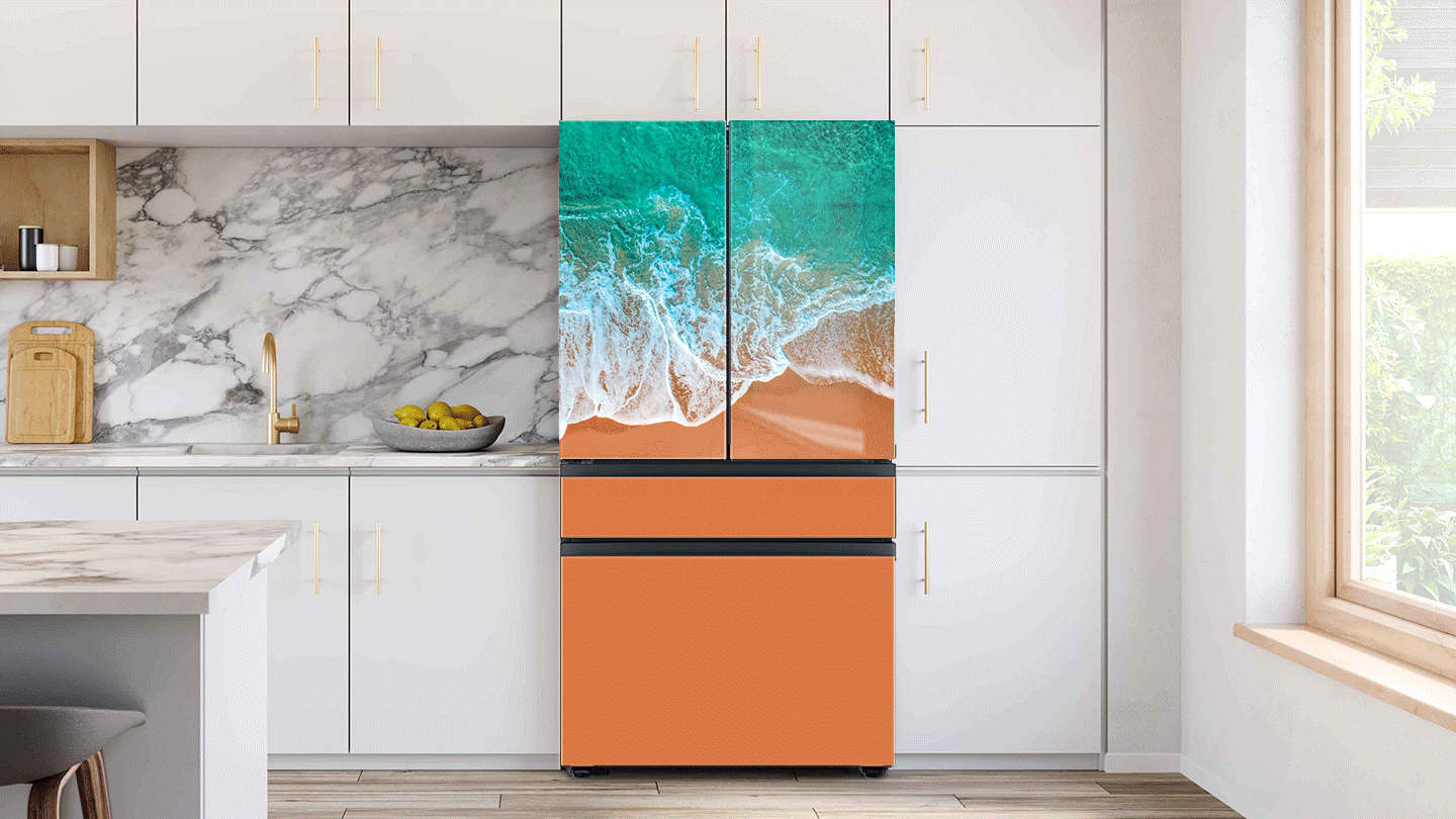 Samsung Wants to Wallpaper Your Next Fridge With Custom Art and Photos