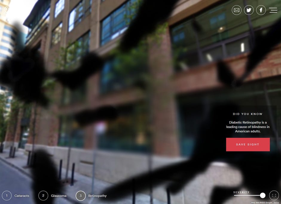 Sight Simulator Shows You What It S Like To Be Legally Blind Cnet