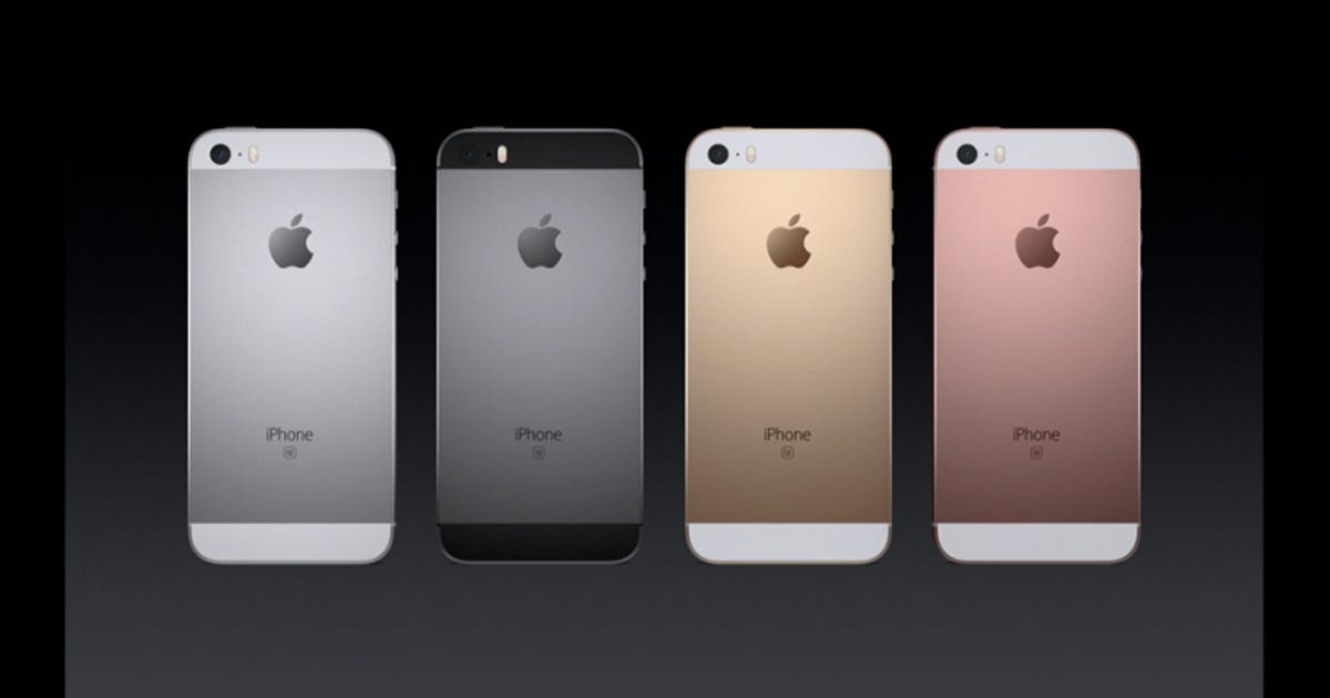 Apple S Iphone Se Specs Vs The Iphone 6 Iphone 6s And Iphone 5s Specs Cnet