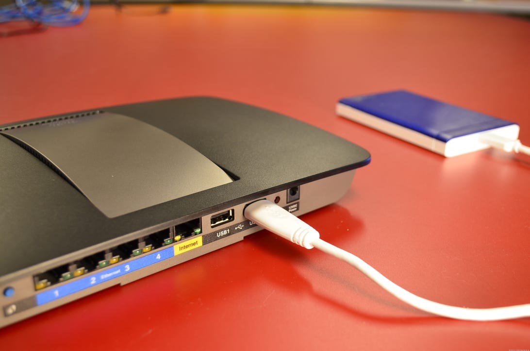 Coupling a NAS-enabled router and a portable drive is an example of a NAS solution.