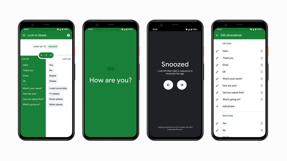 Google’s Look to Speak app launches on Android 9.0 and up