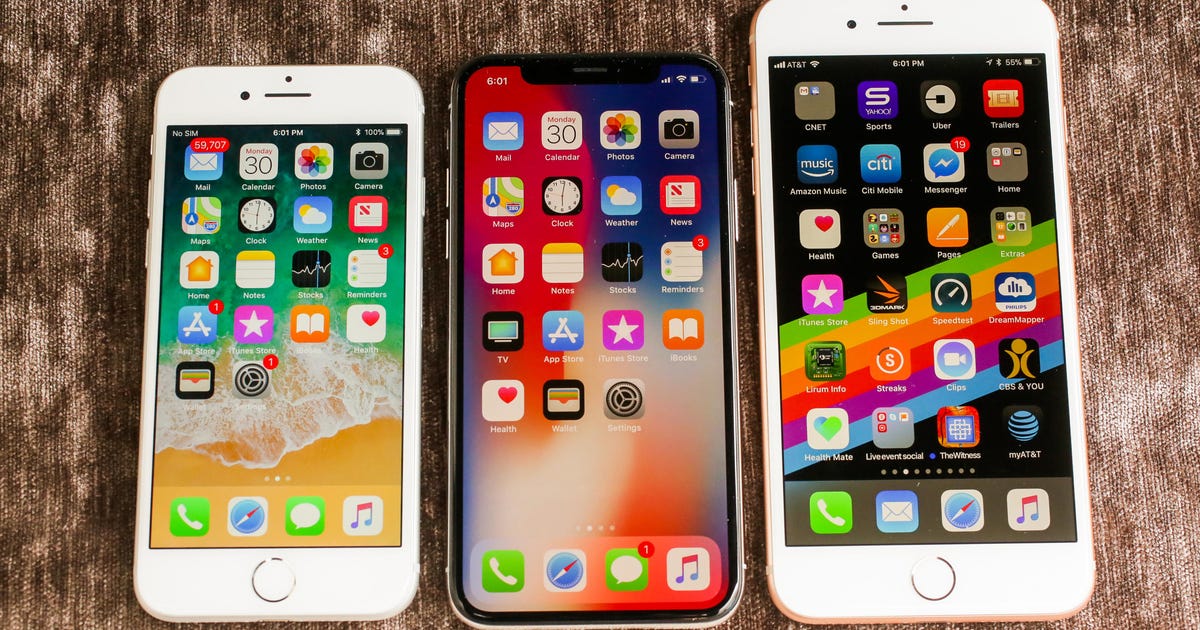 Iphone 8 8 Plus Or Iphone X A Buyer S Guide Cnet