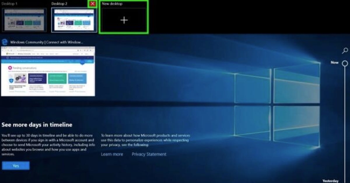 Virtual Desktops How To Use Multiple, Storage Computer Desktop Windows 10 Home Show My
