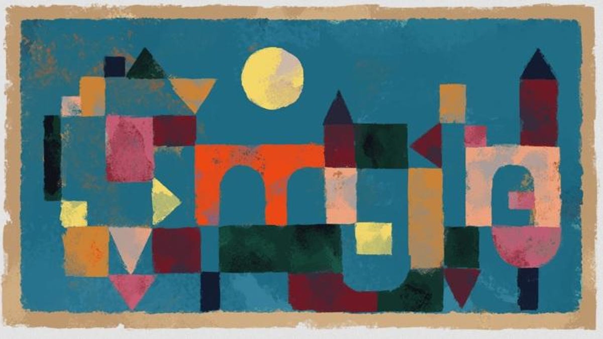 Google Doodle celebrates colors of artist Paul Klee - CNET