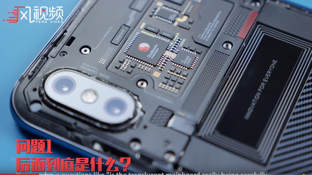 Mi 8 Explorer Edition teardown reveals truth about transparent back panel