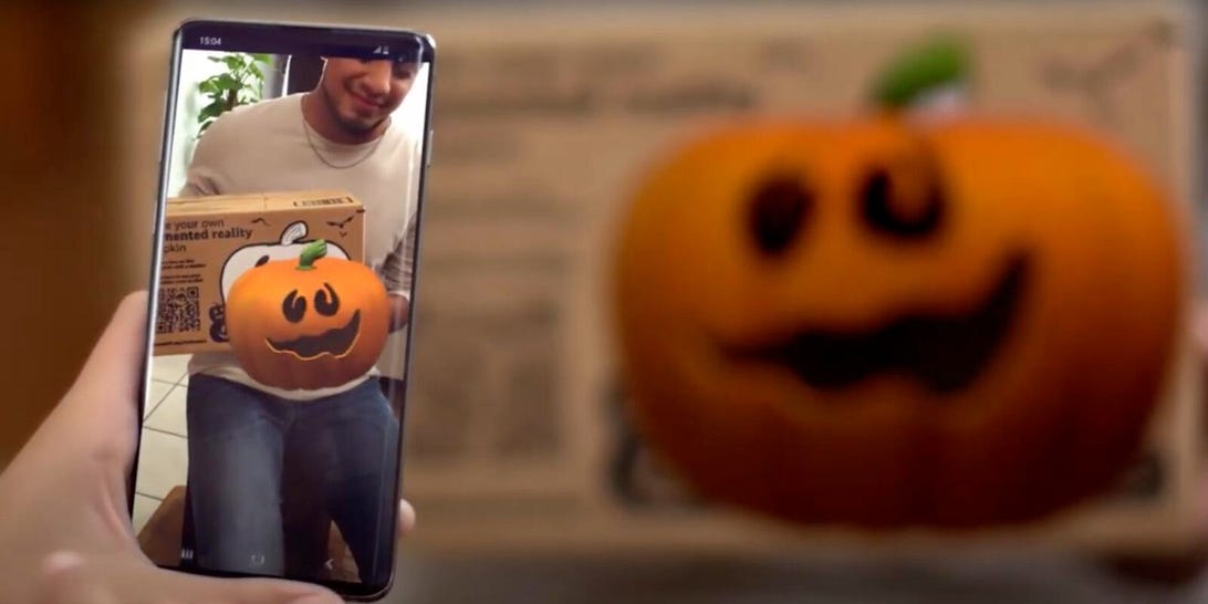 Amazon’s new AR app unlocks Halloween fun on your shipping boxes