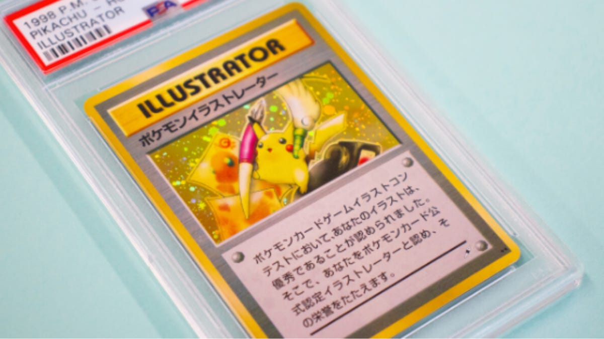 Pokemon Card Sells For Record Breaking 230 000 Cnet