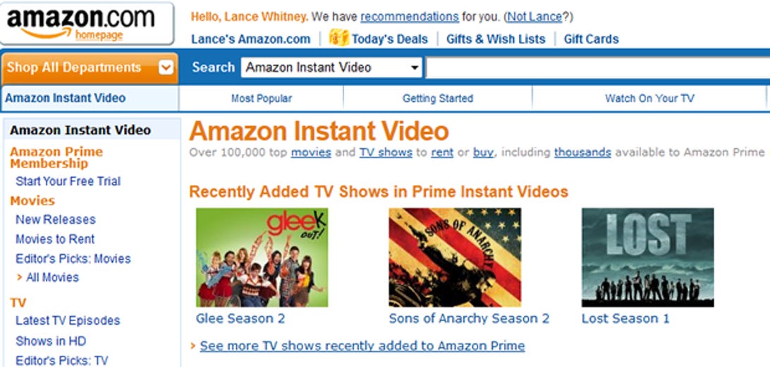 Amazon may be eyeing a new video service beyond Instant Video.