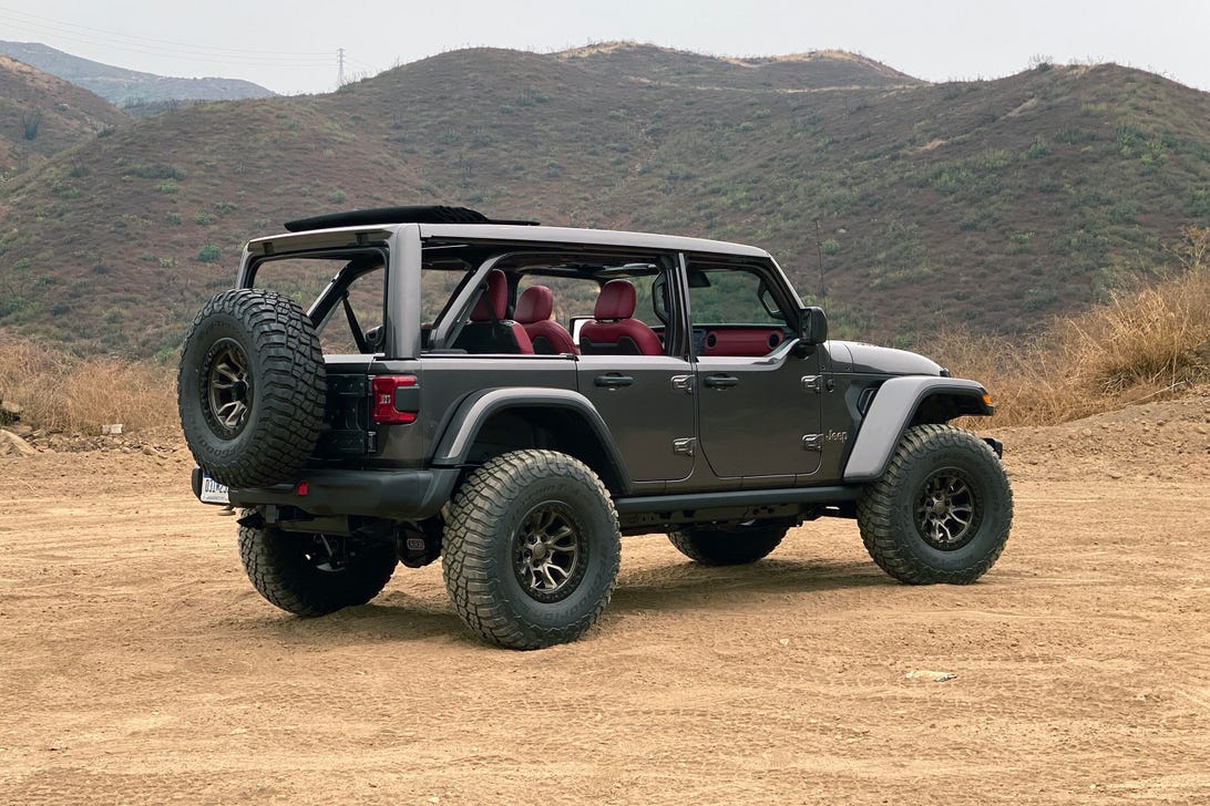 Jeep Wrangler 392 Concept quick drive review: A Hemi V8 makes the