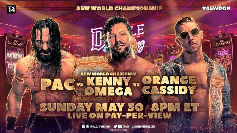 AEW Double or Nothing 2021: Start times, how to watch, B/R Live and full  card - CNET