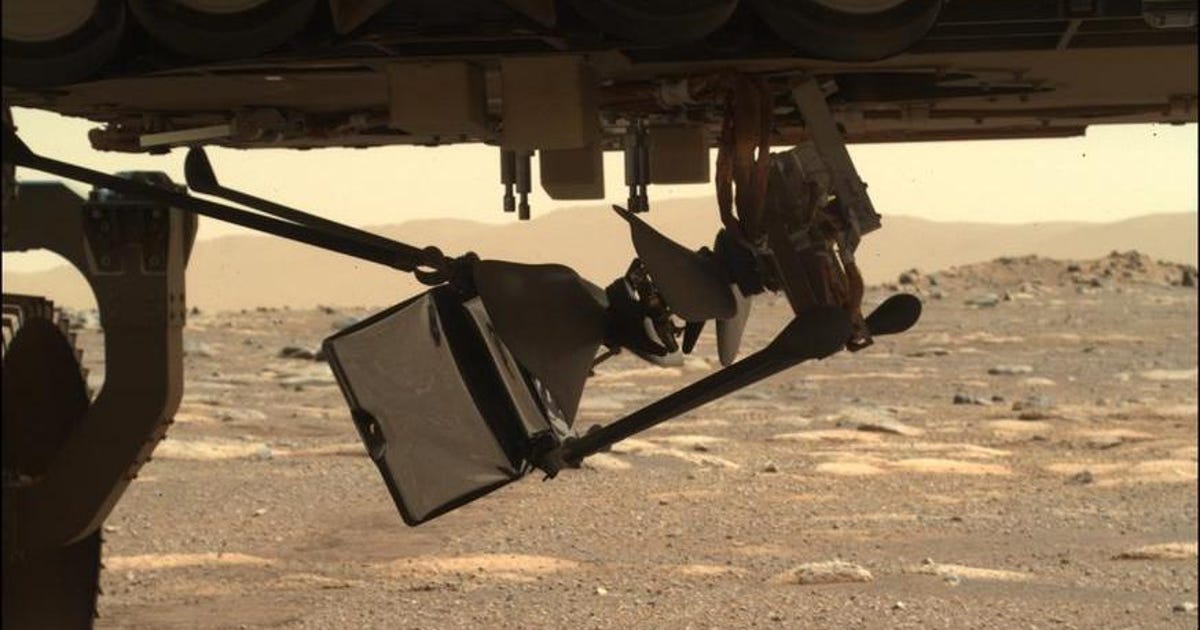 Keď sa blíži jeho historický let, rover NASA zhodí z povrchu Marsu vrtuľník Vynaliezavosť
