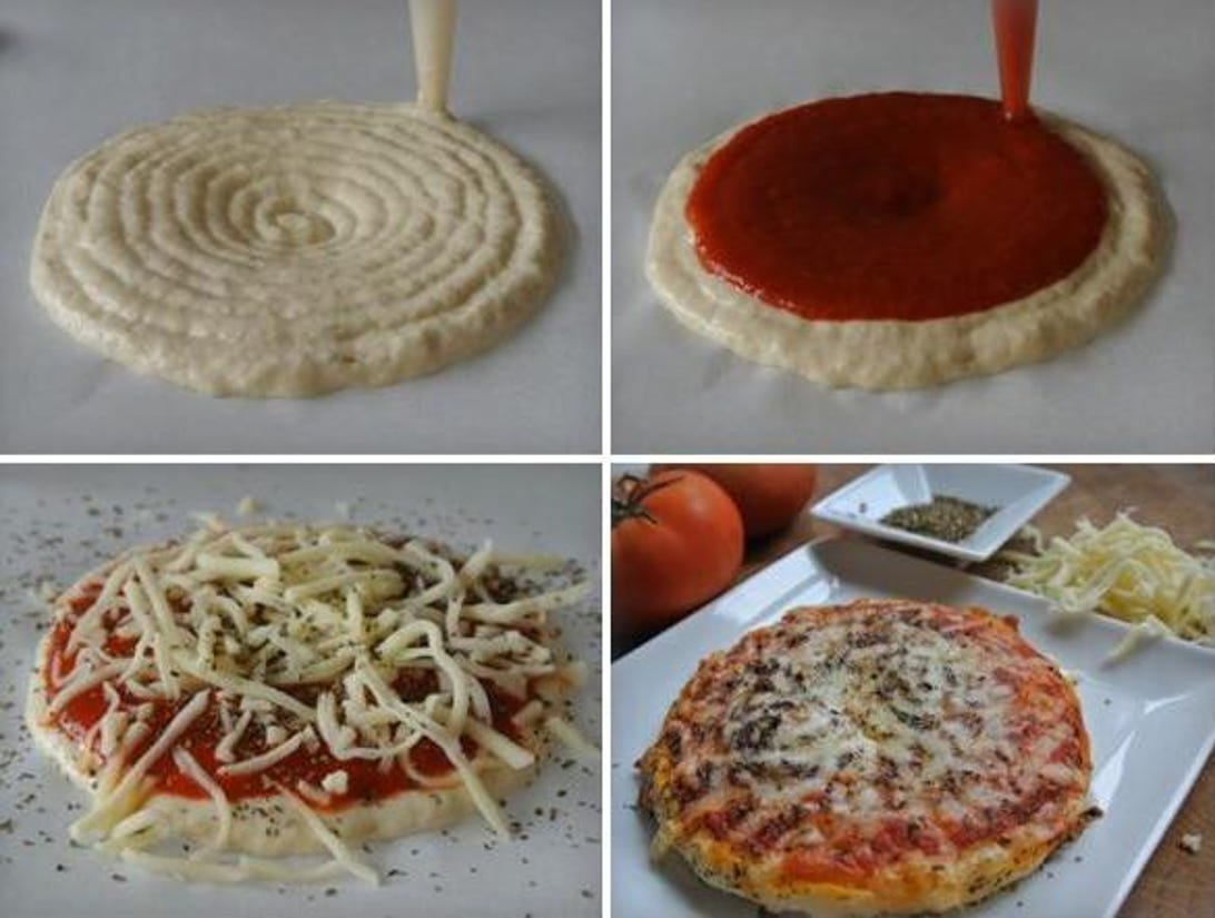 Natural Machines printed pizza
