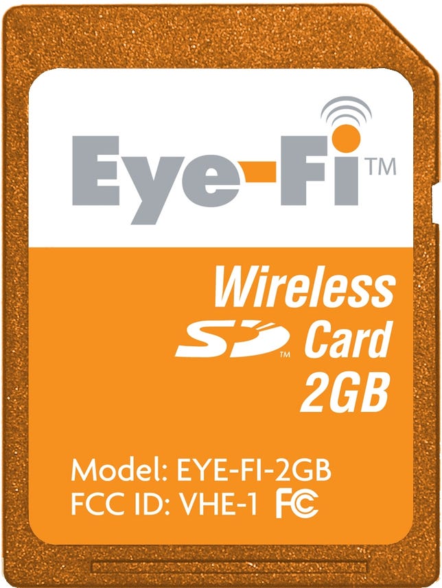Kill your camera cords EyeFi reveals a wireless SD card for digital