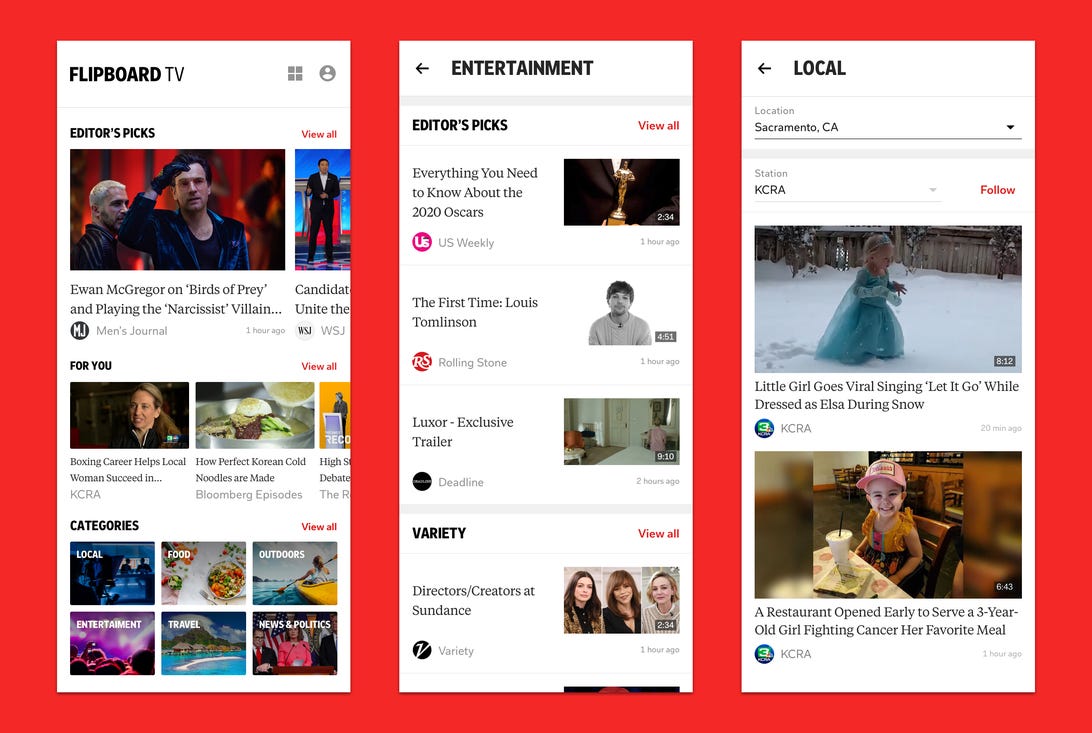 Flipboard launches new paid video service on Samsung Galaxy S20
