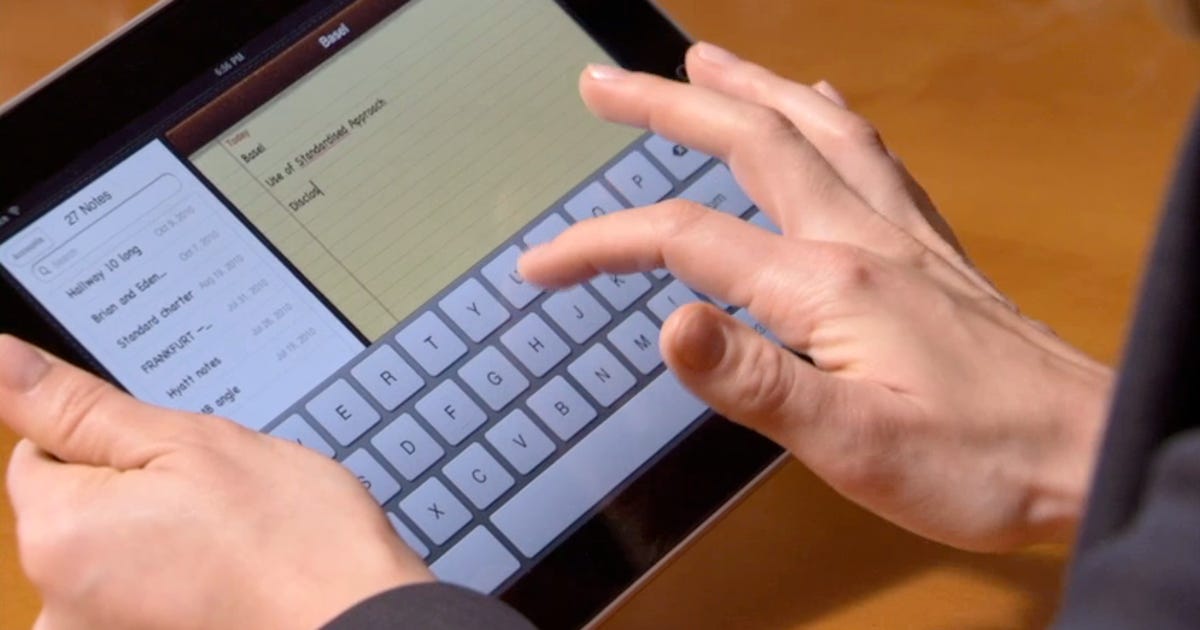 Guinness World Record for iPad typing broken - CNET