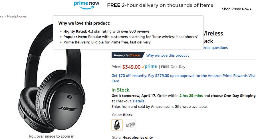 Amazon Choice Some Products Now Tell You Why They Re Chosen Cnet