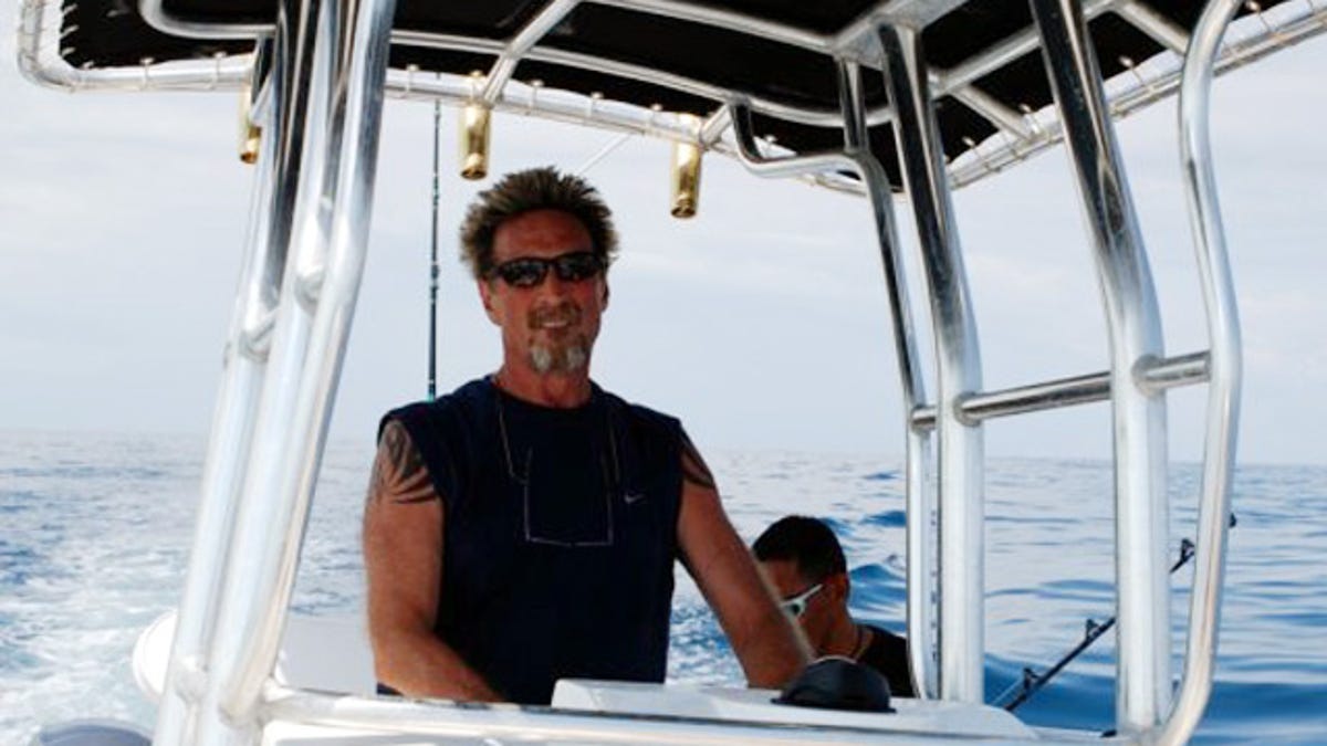 Mcafee Begins Writing Blog While Hiding From Police In Belize Cnet