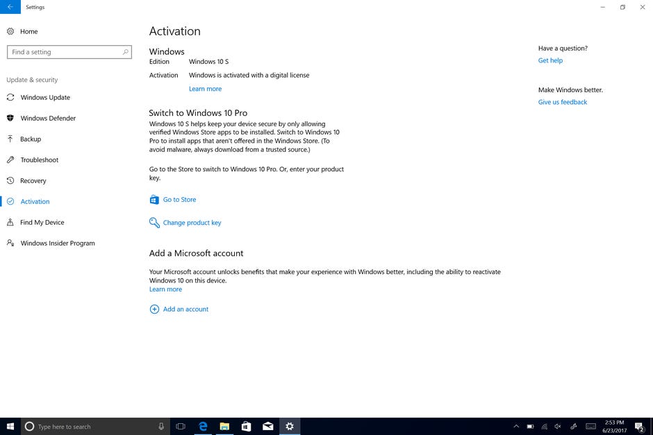 Hướng Dẫn Cách Chuyển Windows 10 S Sang Windows 10 Home - VERA STAR