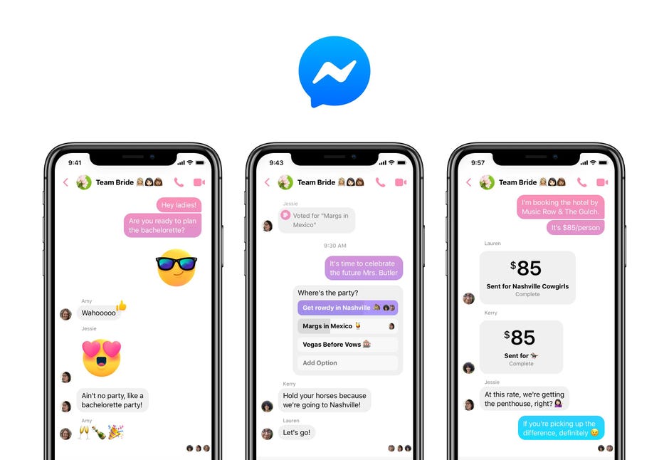 5 Things You Should Know About Facebook S Redesigned Messenger App Cnet