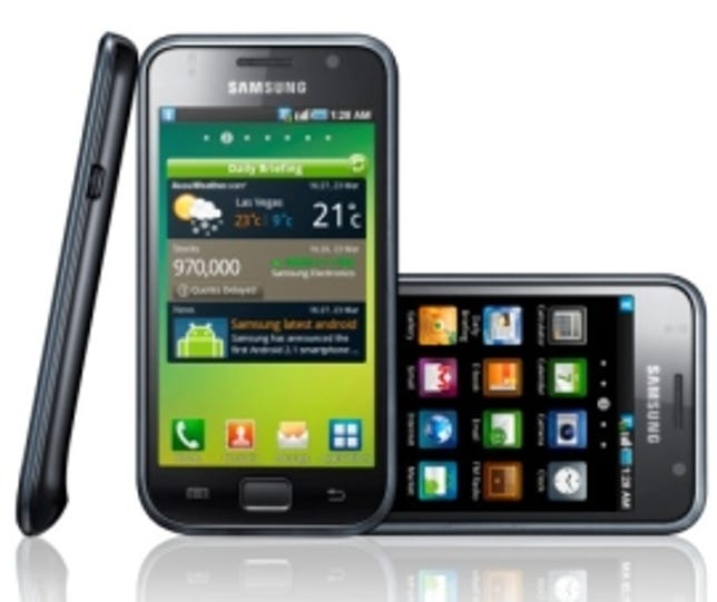 Android-powered Galaxy S smartphone