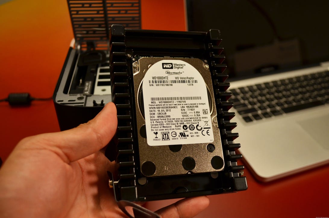 Inside an external drive, you'll find a single or a few internal drives.