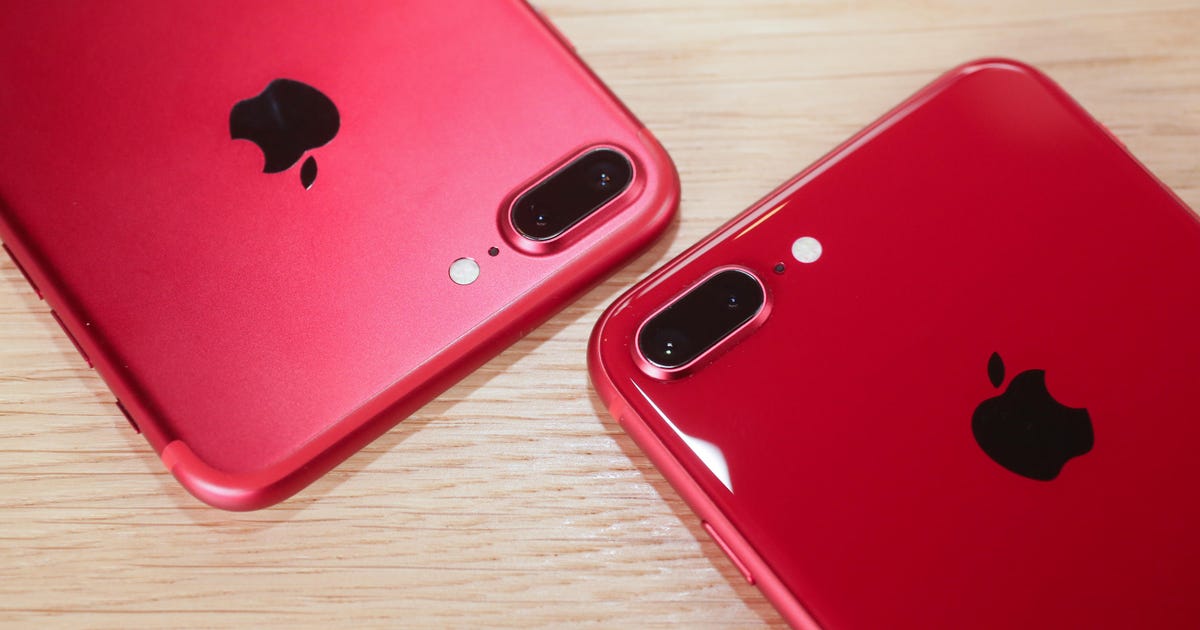 Here S What The Red Iphone 8 Looks Like In Real Life Cnet