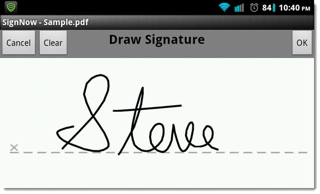 SignNow draw signature