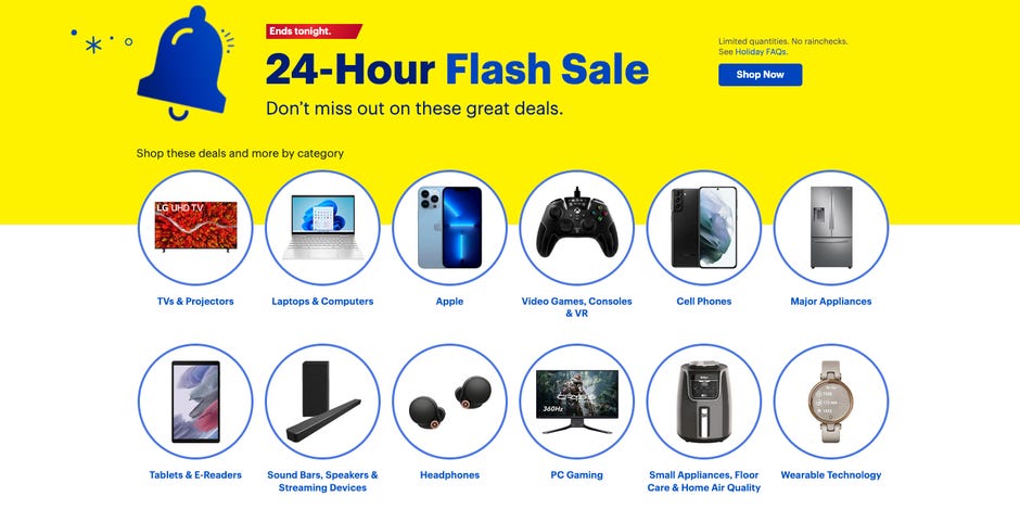 Best Buy: 24-Hour Flash Sale