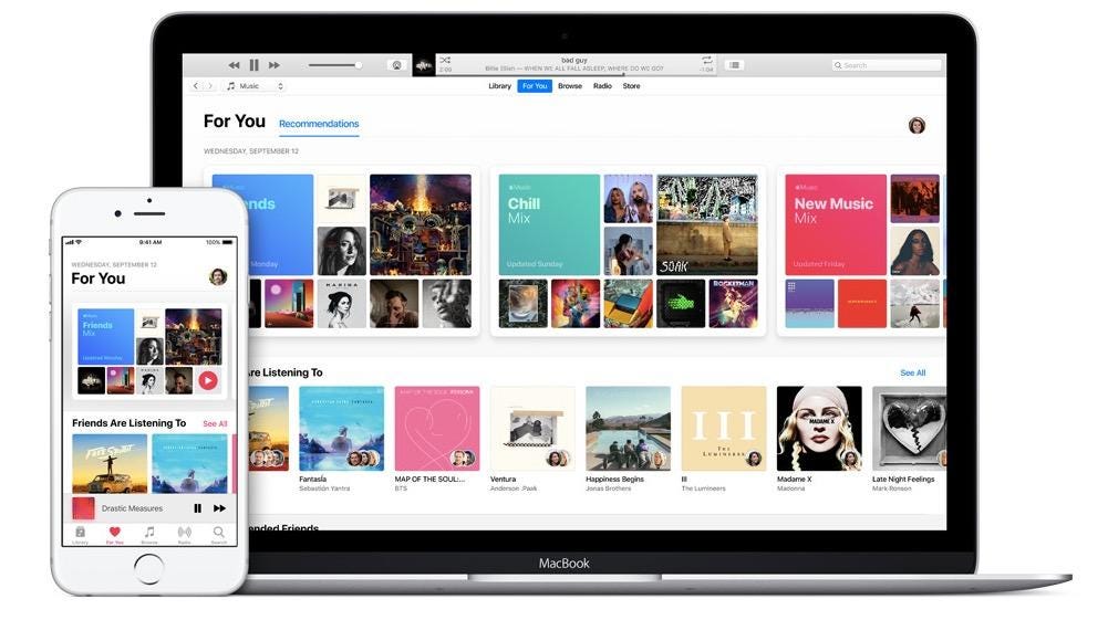 what is the difference between apple music and itunes